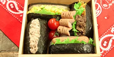 Katsu Sandwich & Hot Dog Onigiri