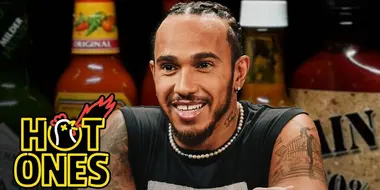 Lewis Hamilton Goes Full Send While Eating Spicy Wings