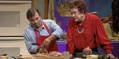 Julia Child & Jacques Pepin Prepare A Stuffed Turkey Roulade