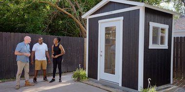 Shed Foundation, Bifold Doors