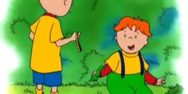 Caillou and Gilbert