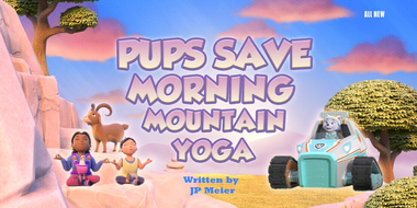 Pups Save Morning Mountain Yoga