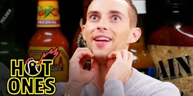 Adam Rippon Competes in the Olympics of Eating Spicy Wings