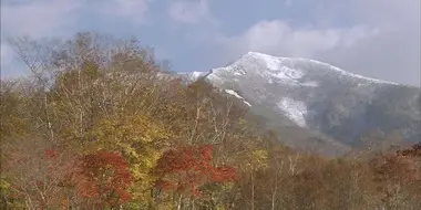 Niseko Mountain Range in Autumn