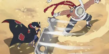 The Eight-Tails vs. Sasuke