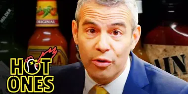 Andy Cohen Spills the Tea While Eating Spicy Wings