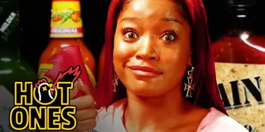 Keke Palmer Laughs Uncontrollably While Eating Spicy Wings