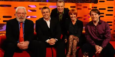 Matt LeBlanc, Mary Portas, David Mitchell, Donald Sutherland