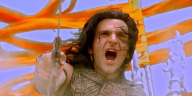 Shakuni stabs Shikhandini