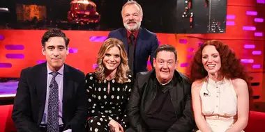 Stephen Mangan, Emilia Fox, Johnny Vegas, Jess Glynne