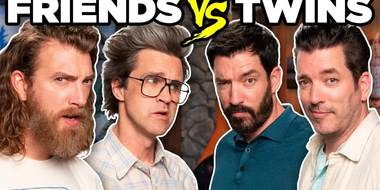 Best Friends vs Twins Challenge (ft. Property Brothers)