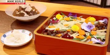 Authentic Japanese Cooking: Vegetarian Chirashi Sushi