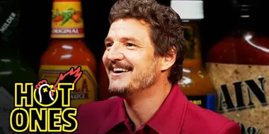 Pedro Pascal Cries from His Head While Eating Spicy Wings