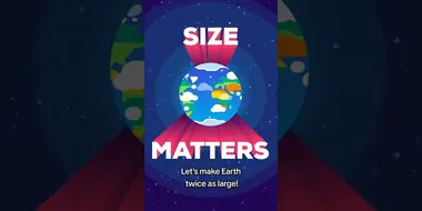 Let's Make Earth Twice as Large!