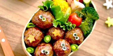 Crispy Tofu Bento & Sweet and Sour Meatball Bento