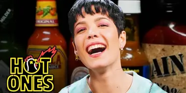 Halsey Experiences the Jersey Devil While Eating Spicy Wings