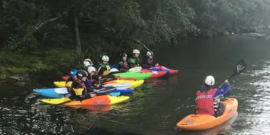 River kayaking