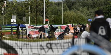 Studenten op de barricade