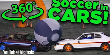 Playing SOCCER With CARS In 360 (Rocket League)