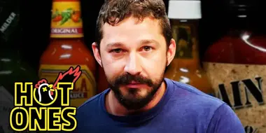 Shia LaBeouf Sheds a Tear While Eating Spicy Wings