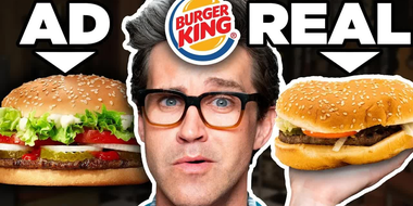 Fast Food Ads vs. Real Life Food (Test)