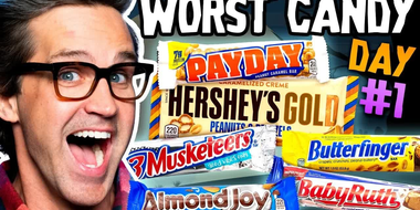 Worst Halloween Candy Bar Taste Test (Day 1)